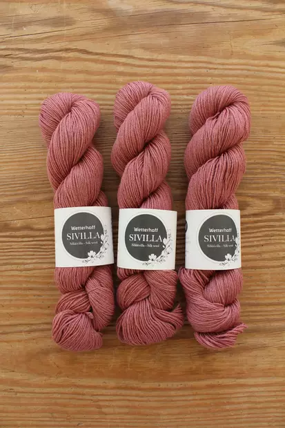 Sivilla - 4908 kanerva 50 g - Sivilla silkkivillalangat 50x4 - 4908 - 2