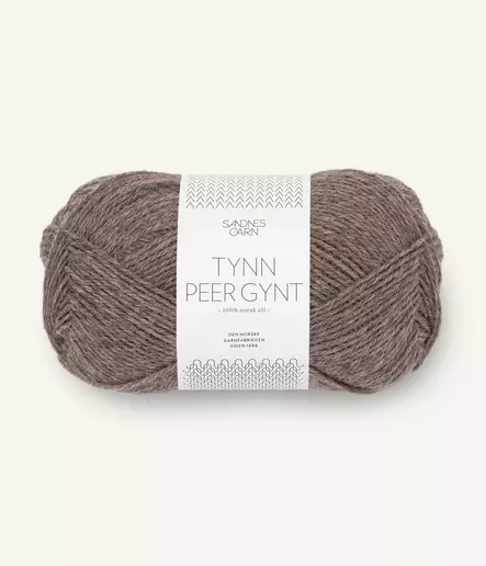 Tynn Peer Gynt - 2652 tumma meleerattu ruskea - Tynn Peer Gynt - 7039560100168 - 1
