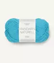 Mandarin Naturell - 6315 turkoosi poisto - Mandarin Naturell puuvillalangat - 7039560320498 - 1