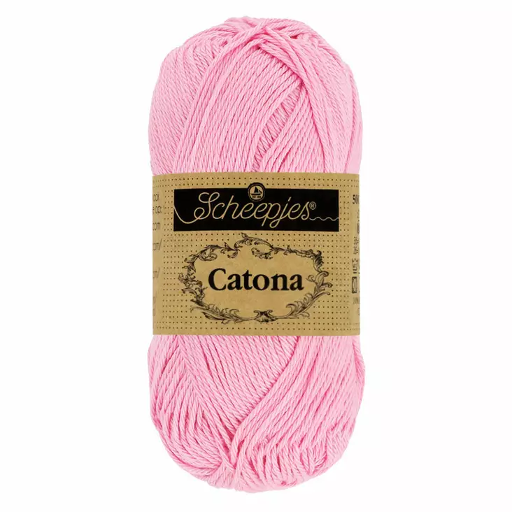 Catona - 222 Tulip / vaaleanpunainen - Catona puuvillalangat - 8717738974238 - 1