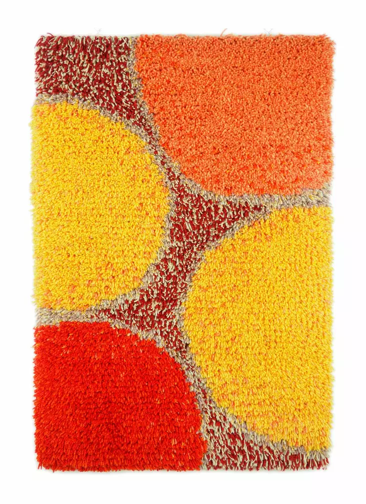 Keltaiset marjat - ryijy - 54 x 75 cm - Ryijypaketit - 333300023 - 1