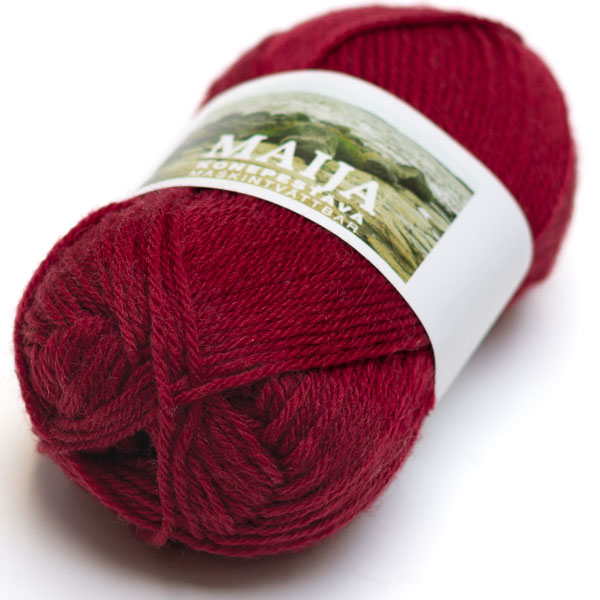 MAIJA - 237 Viininpunainen - Maija villasek-langat - 7023790312378 - 1