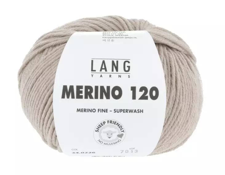MERINO 120 - 226 beige - Merino 120 villalangat - 7611862039348 - 1