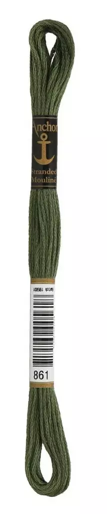 MULIINILANKA - 861 TOKKA - Muliinilanka kirjontalangat - 0719269005618 - 1