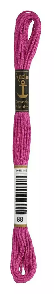 MULIINILANKA - 88 TOKKA/LILA - Muliinilanka kirjontalangat - 0719269003188 - 1