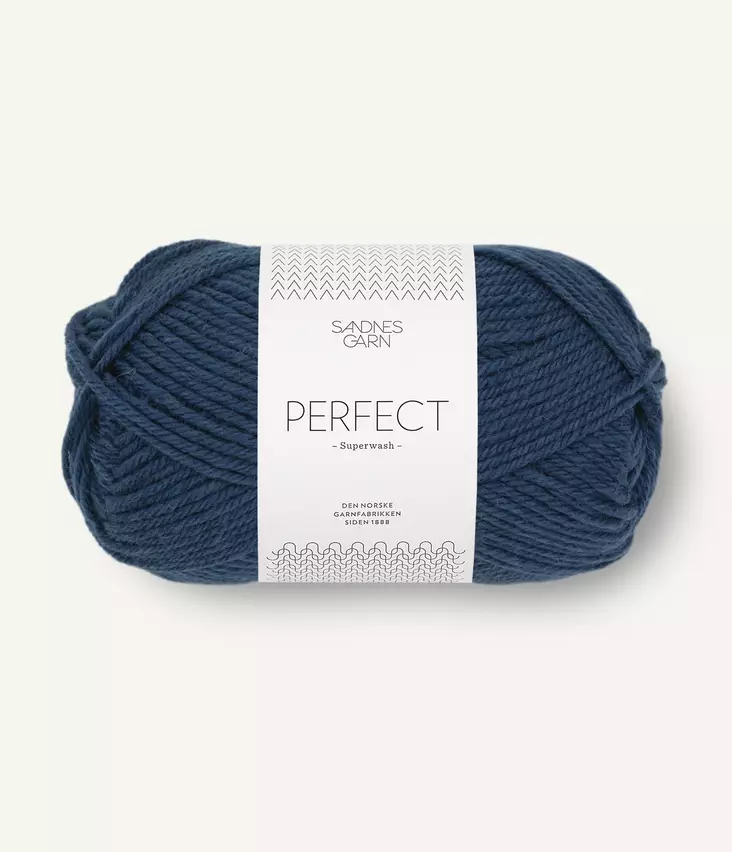 Perfect - 6062 tummansininen - Perfect villalangat - 7039560140508 - 1