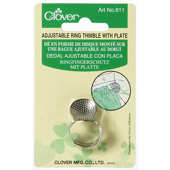 SORMUSTINSORMUS LEVYLLÄ CLOVER 611 - Ompelutarvikkeet - 0051221508608 - 1
