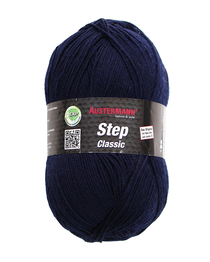 STEP CLASSIC - 1010 tummansininen - Step villasek-langat - 4014816166238 - 1