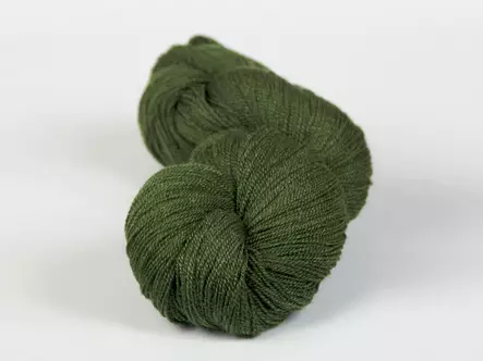 Silvia - 2919 vihreä 50 g - Silvia silkkivillalangat 50x2 - 2919 - 1