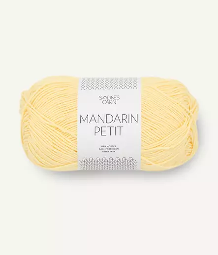 Mandarin Petit - 2102 Spring Yellow - Mandarin Petit puuvillalangat - 7039560120999 - 1
