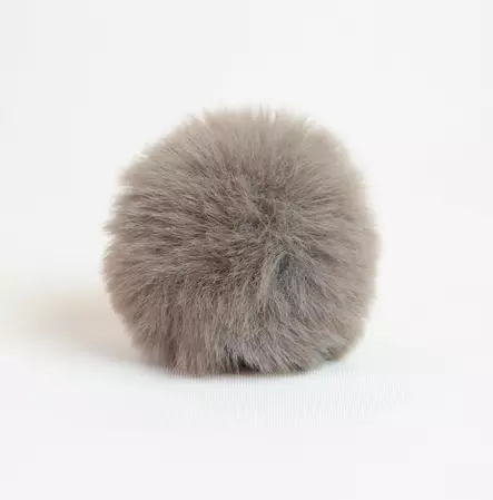 Pompons Tupsu 8 cm - nutria - Muut neulontatarvikkeet - 416204859 - 1