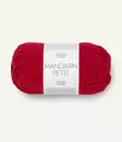 Mandarin Petit - 4418 punainen - Mandarin Petit puuvillalangat - 7039560120159 - 1