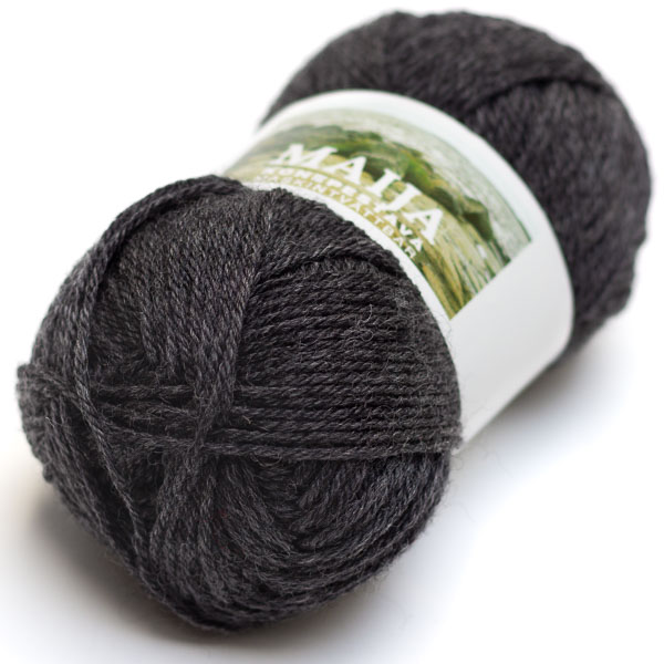 MAIJA - 227 Meleerattu grafiitinharmaa - Maija villasek-langat - 7023790312279 - 1