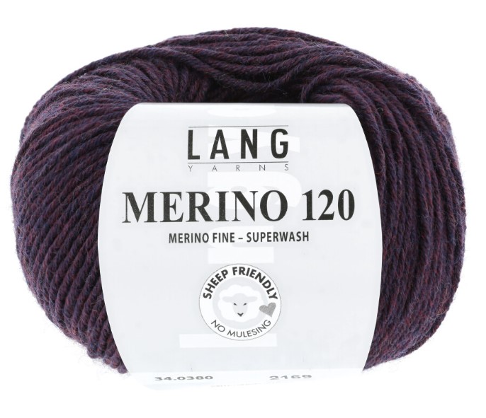 MERINO 120 - 380 violetti - Merino 120 villalangat - 7611862072109 - 1