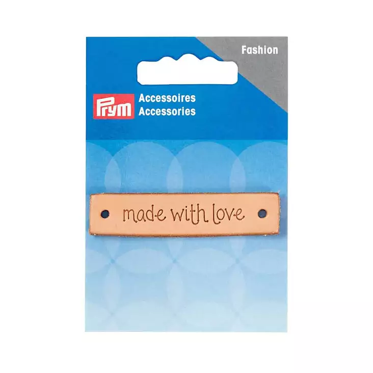 MERKKI MADE WITH LOVE NAHKA - Nahkamerkit - 4002274037979 - 1