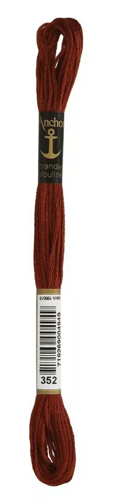 MULIINILANKA - 352 TOKKA - Muliinilanka kirjontalangat - 0719269004949 - 1