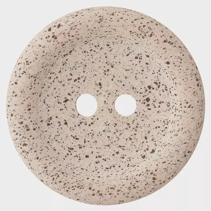 NAPPI KIERRÄTETTY KAHVI 34MM - 18 - Napit ja nepparit - 4050945123339 - 1