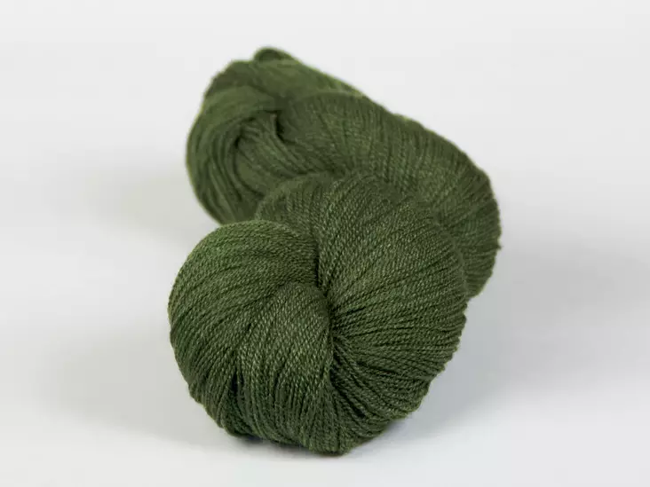 Silvia - 2919 vihreä 50 g - Silvia silkkivillalangat 50x2 - 2919 - 1