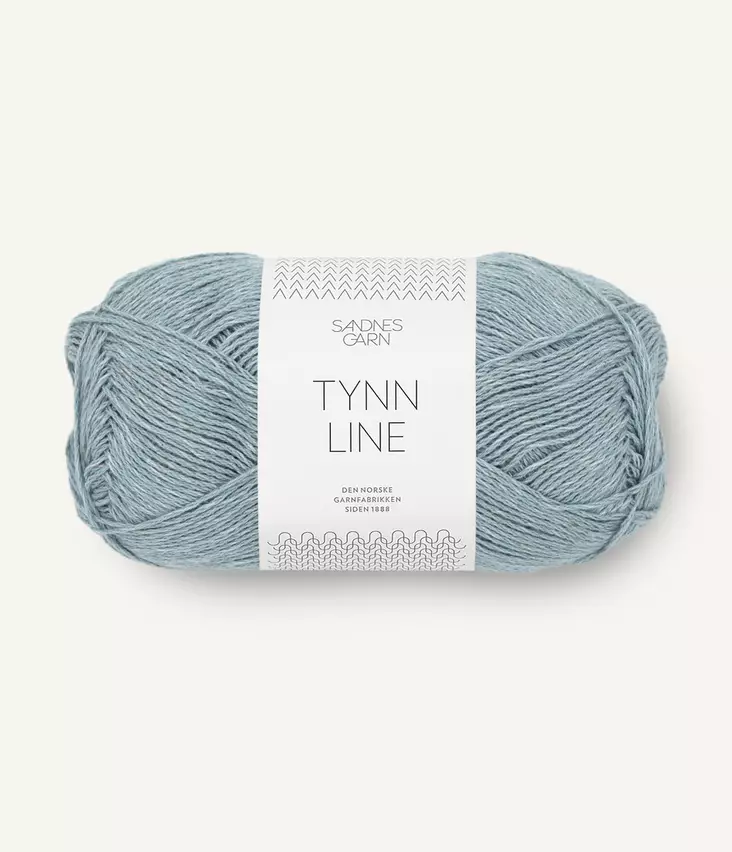 TYNN LINE - 6531 siniharmaa - Tynn Line puuvillasek-langat - 7039560770309 - 1
