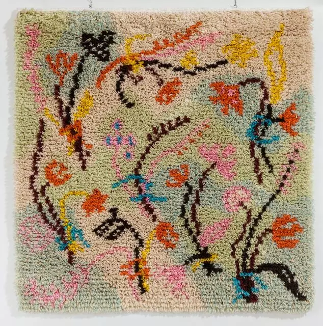 Annan kukat - ryijy - 81 x 82 cm - Ryijypaketit - 333300009 - 1