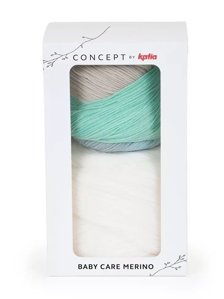 Katia Baby Care Merino boksi - 502 - Katia Baby Care Merino - 8435690821499 - 1