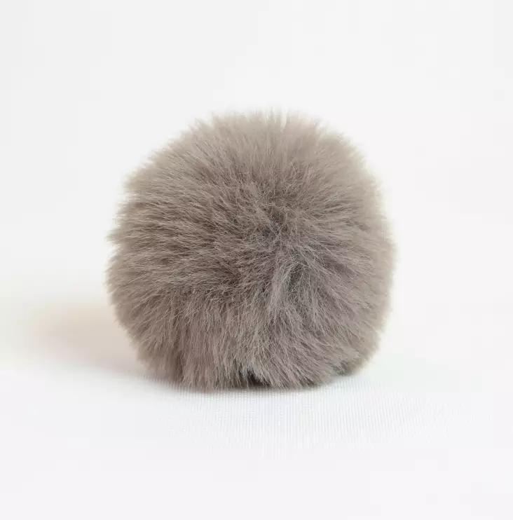 Pompons Tupsu 8 cm - nutria - Muut neulontatarvikkeet - 416204859 - 1